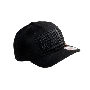 Support The Fat Mexican - Snapback - Black on Black