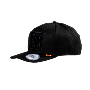 Support The Fat Mexican - Snapback - Black on Black