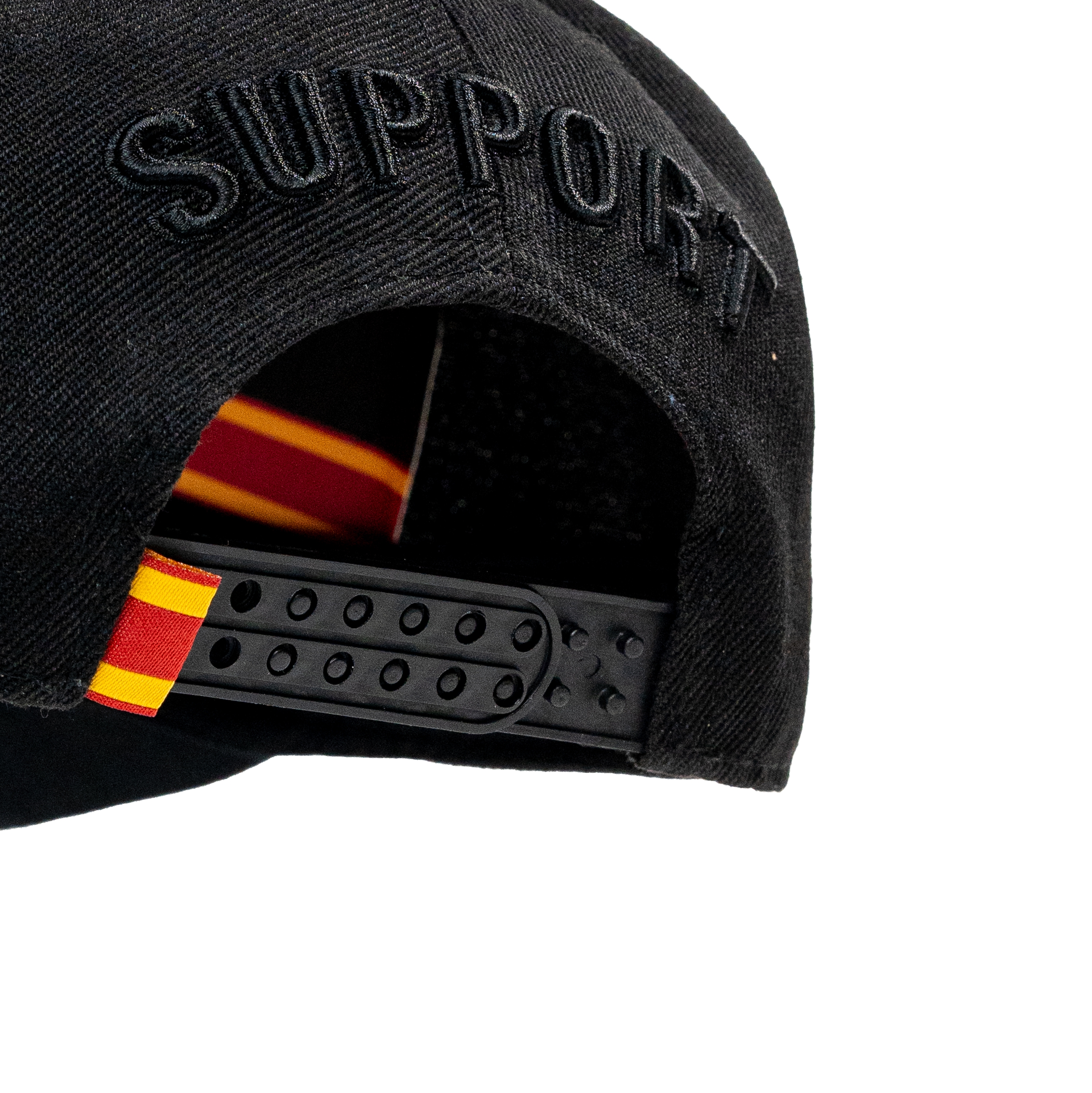 Support The Fat Mexican - Snapback - Black on Black