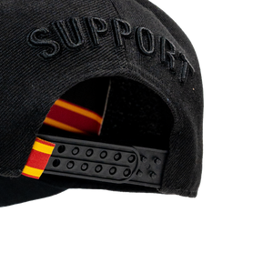 Support The Fat Mexican - Snapback - Black on Black