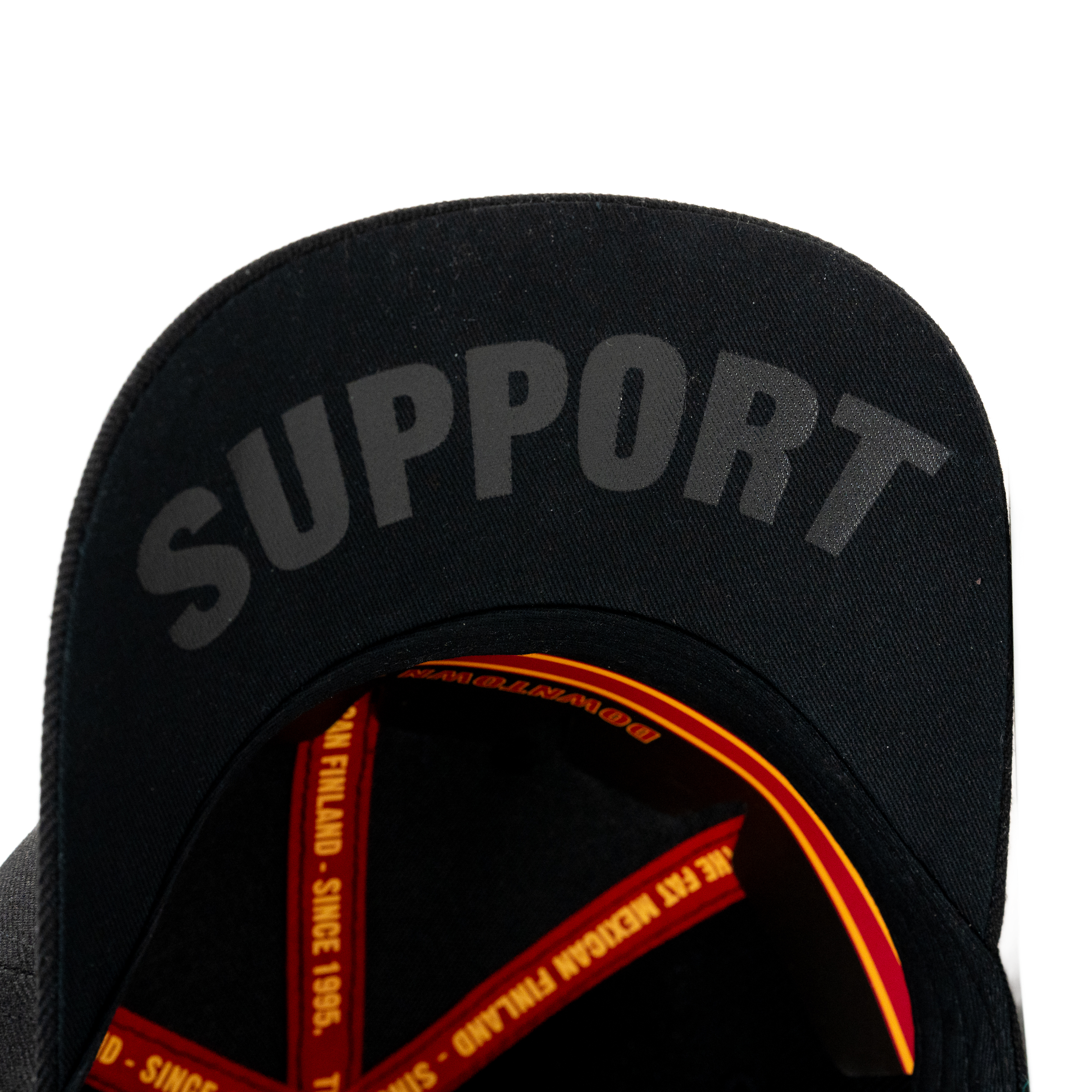 Support The Fat Mexican - Snapback - Black on Black