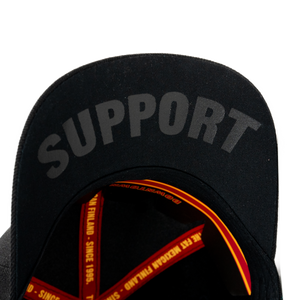 Support The Fat Mexican - Snapback - Black on Black