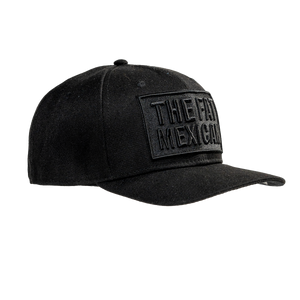 Support The Fat Mexican - Snapback - Black on Black