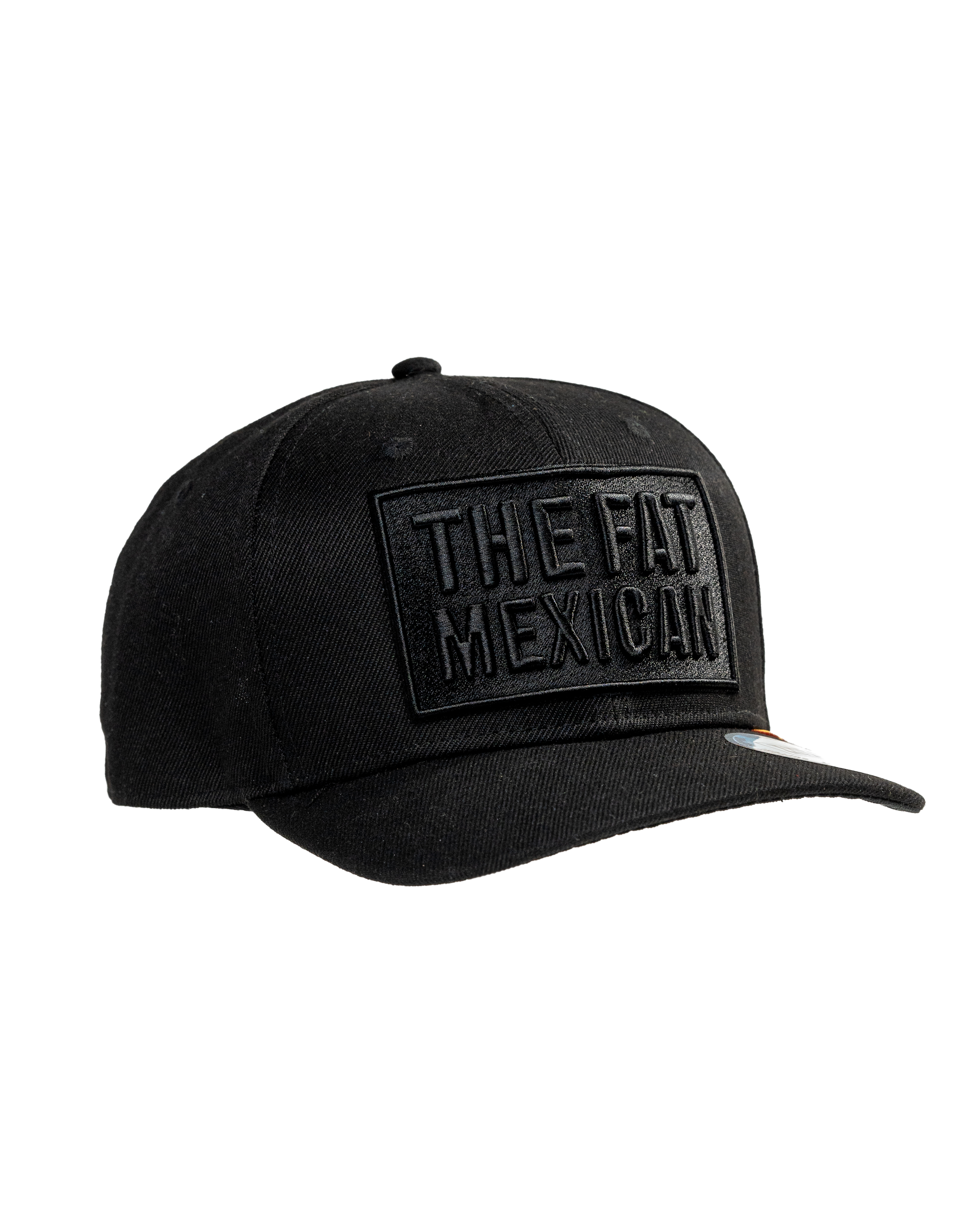 Support The Fat Mexican - Snapback - Black on Black