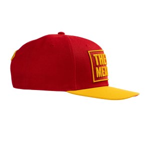 Support The Fat Mexican - Snapback - Red & Gold