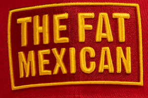 Support The Fat Mexican - Snapback - Red & Gold