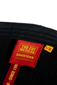 Support The Fat Mexican - Snapback - Black on Black