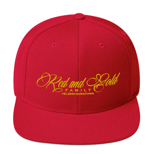 Red and Gold Family -- Snapback Hat