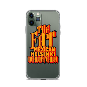 The Fat Mexican Helsinki Downtown iPhone Case