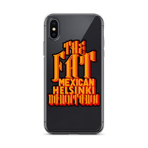 The Fat Mexican Helsinki Downtown iPhone Case