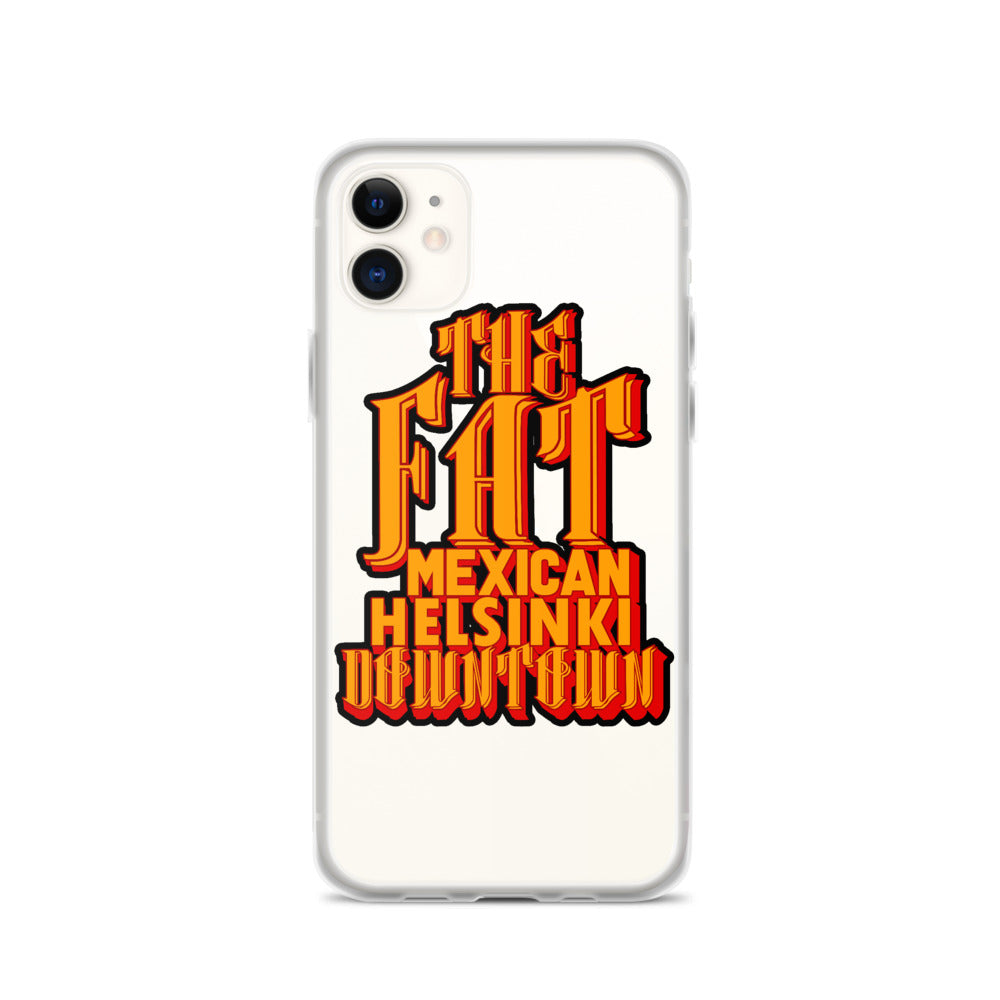 The Fat Mexican Helsinki Downtown iPhone Case