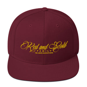 Red and Gold Family -- Snapback Hat