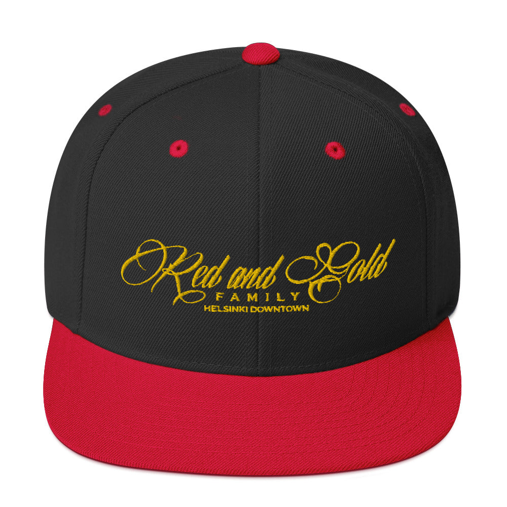 Red and Gold Family -- Snapback Hat