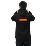 Support 2 side - Premium essential eco hoodie
