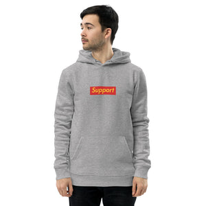 Support 2 side - Premium essential eco hoodie
