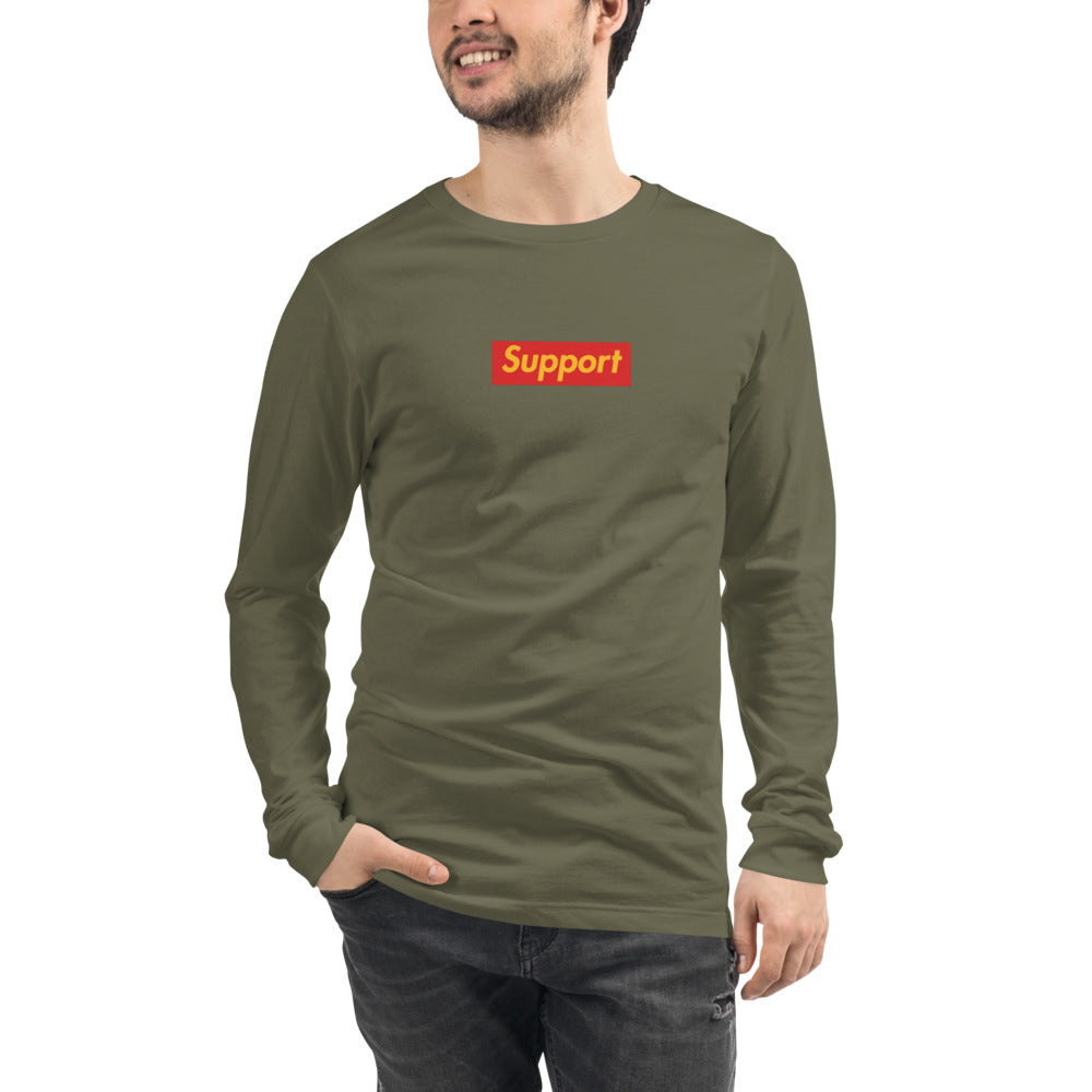 Support - Unisex Long Sleeve Tee