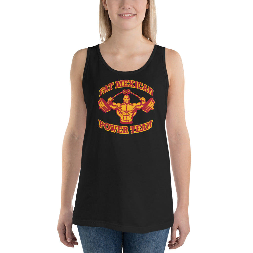 The Fat Mexican Power Team - Unisex Tank Top