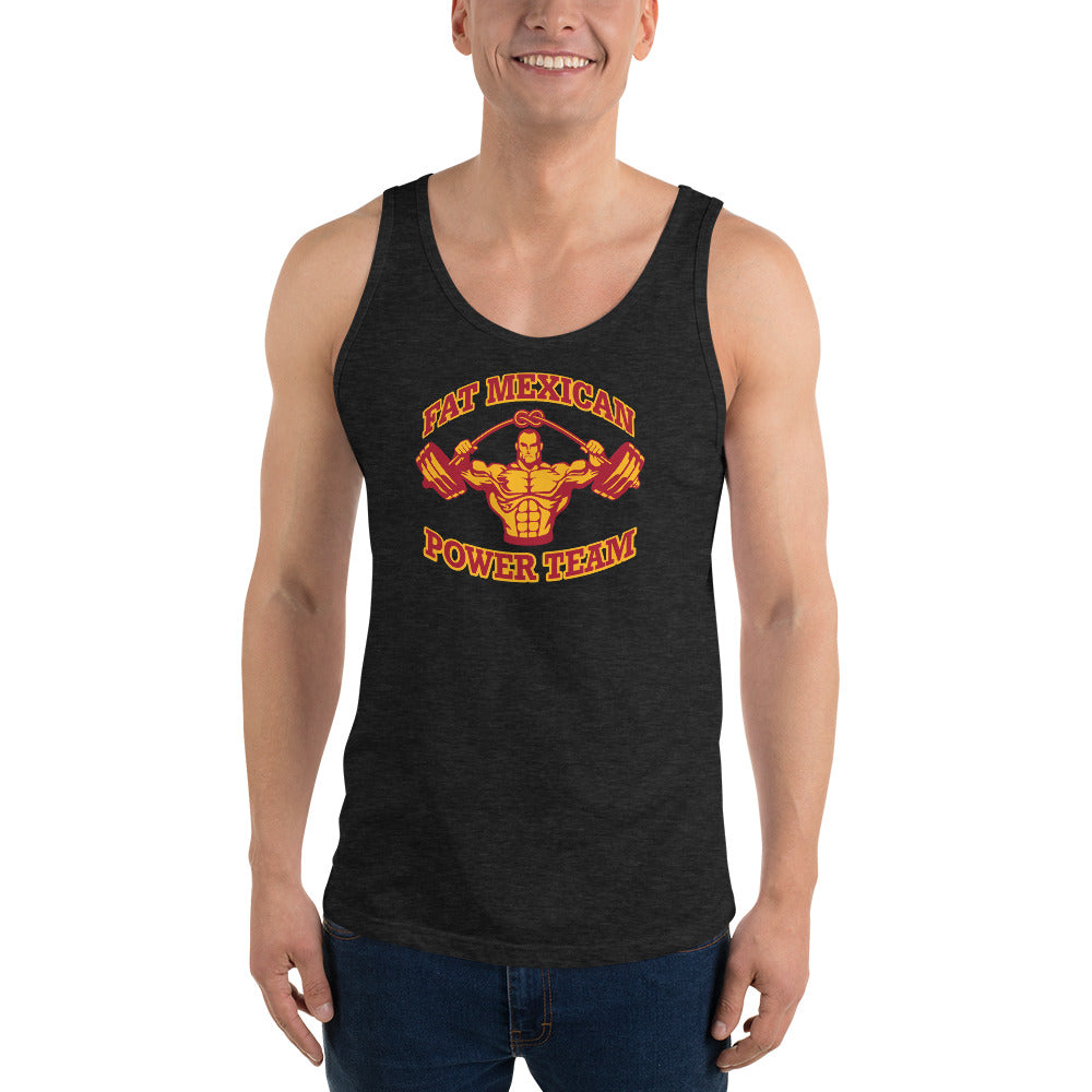 The Fat Mexican Power Team - Unisex Tank Top