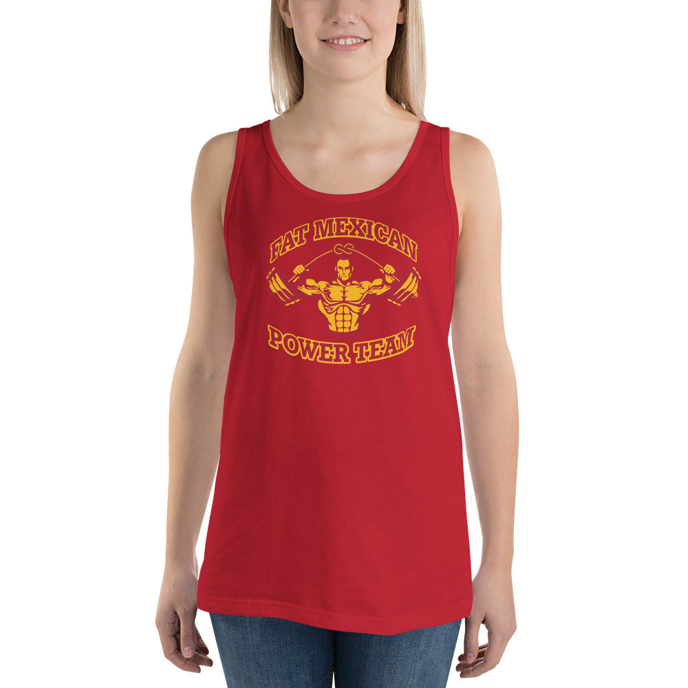 The Fat Mexican Power Team - Unisex Tank Top