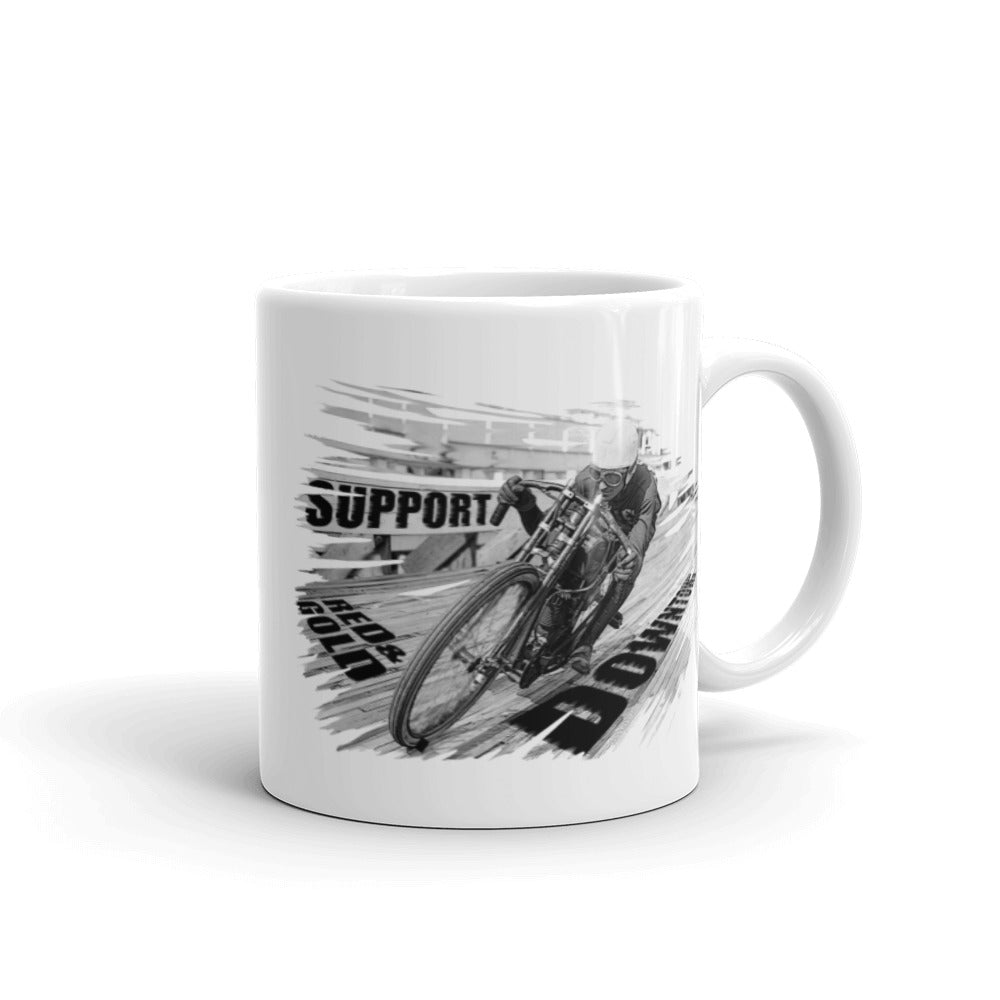 Mug Support Red & Gold Downtown - Racer